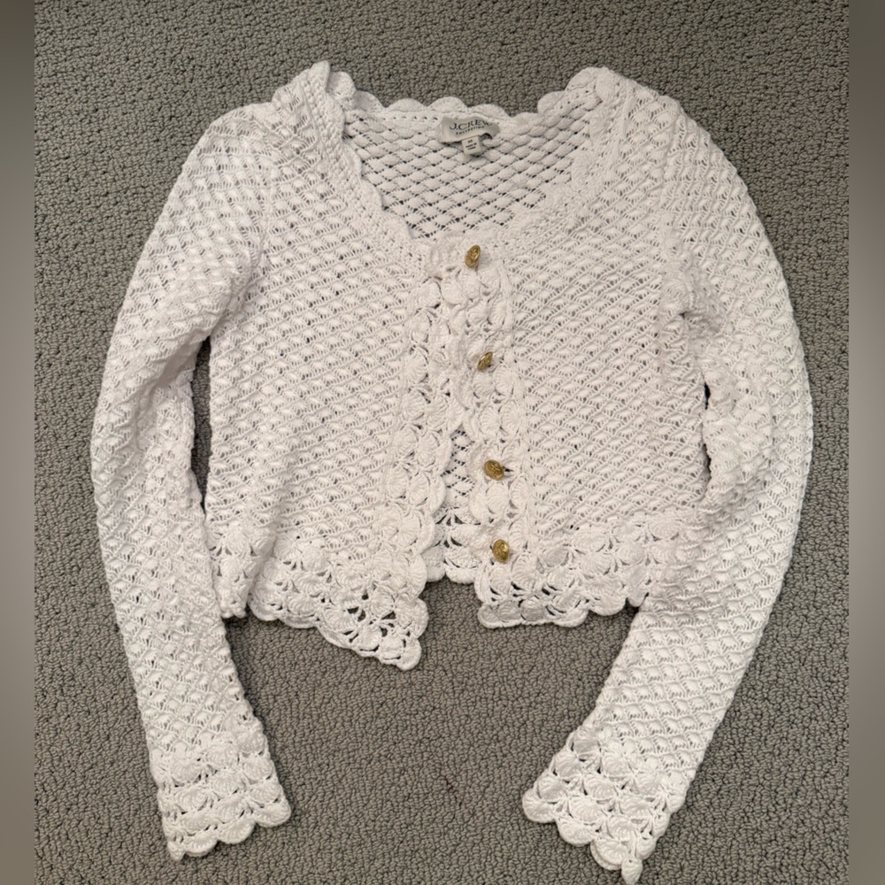 J.Crew Crochet Cardigan